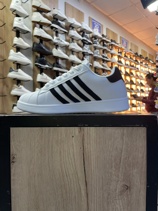 SNEAKER PUO7M04 BLANCO/NEGRO