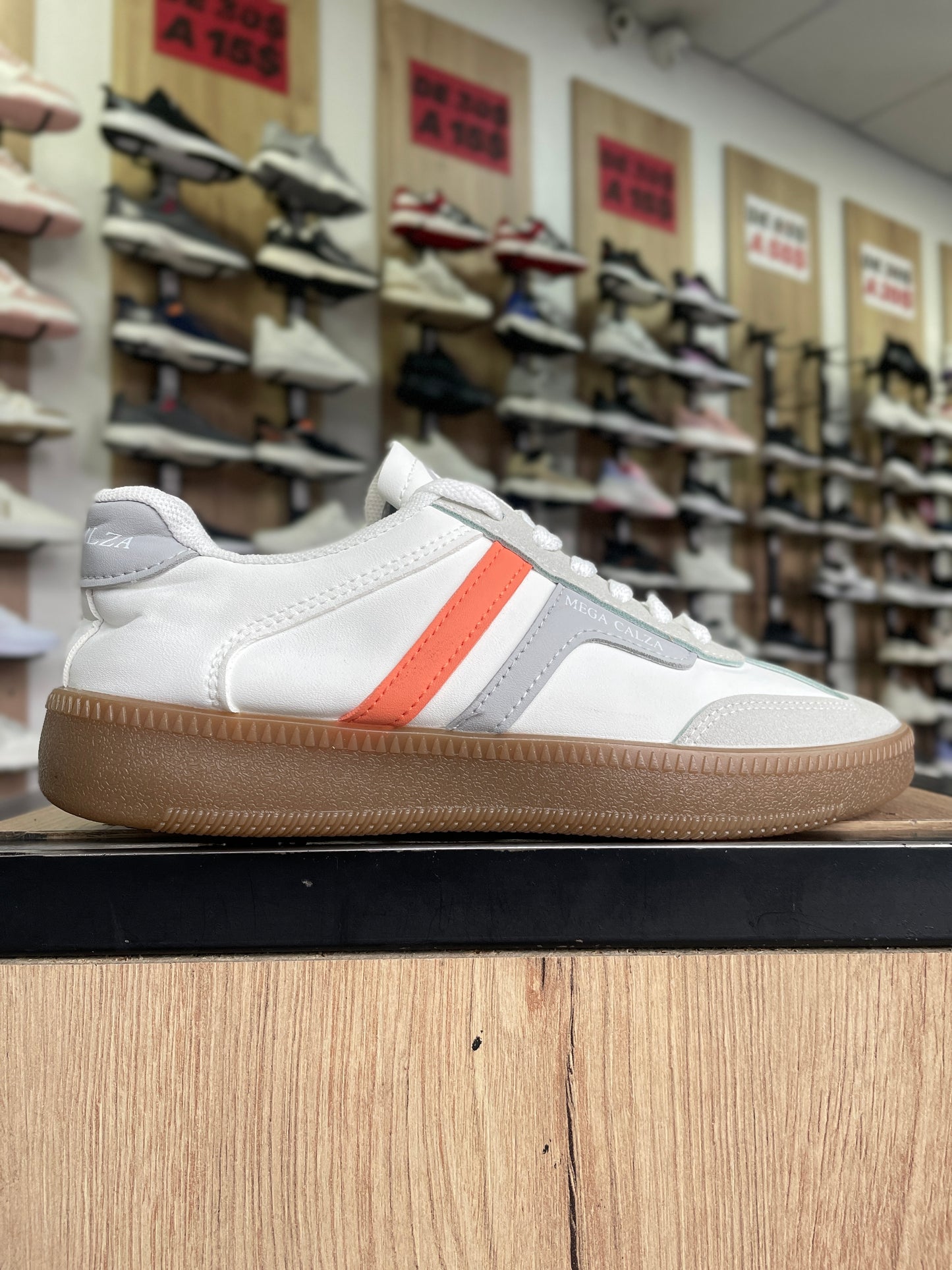 SNEAKER SM BLANCO GRIS