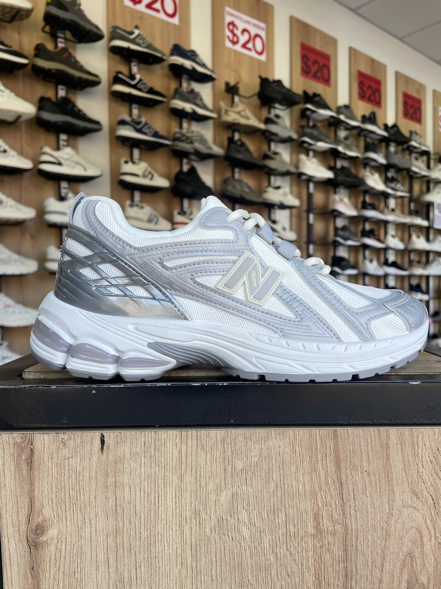 ZAPATILLA ZR GRIS BLANCO