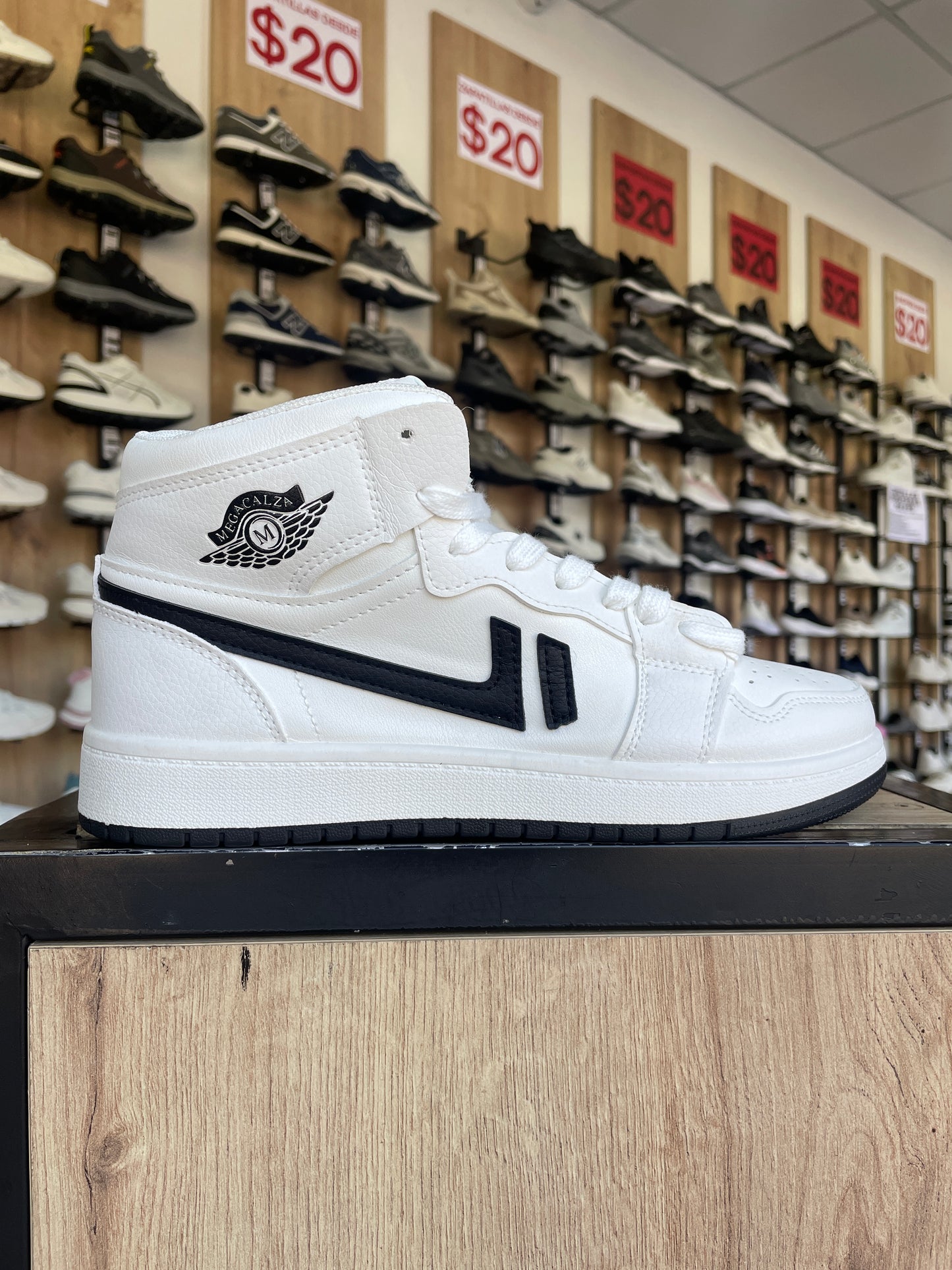 SNEAKER LMM BLANCO NEGRO