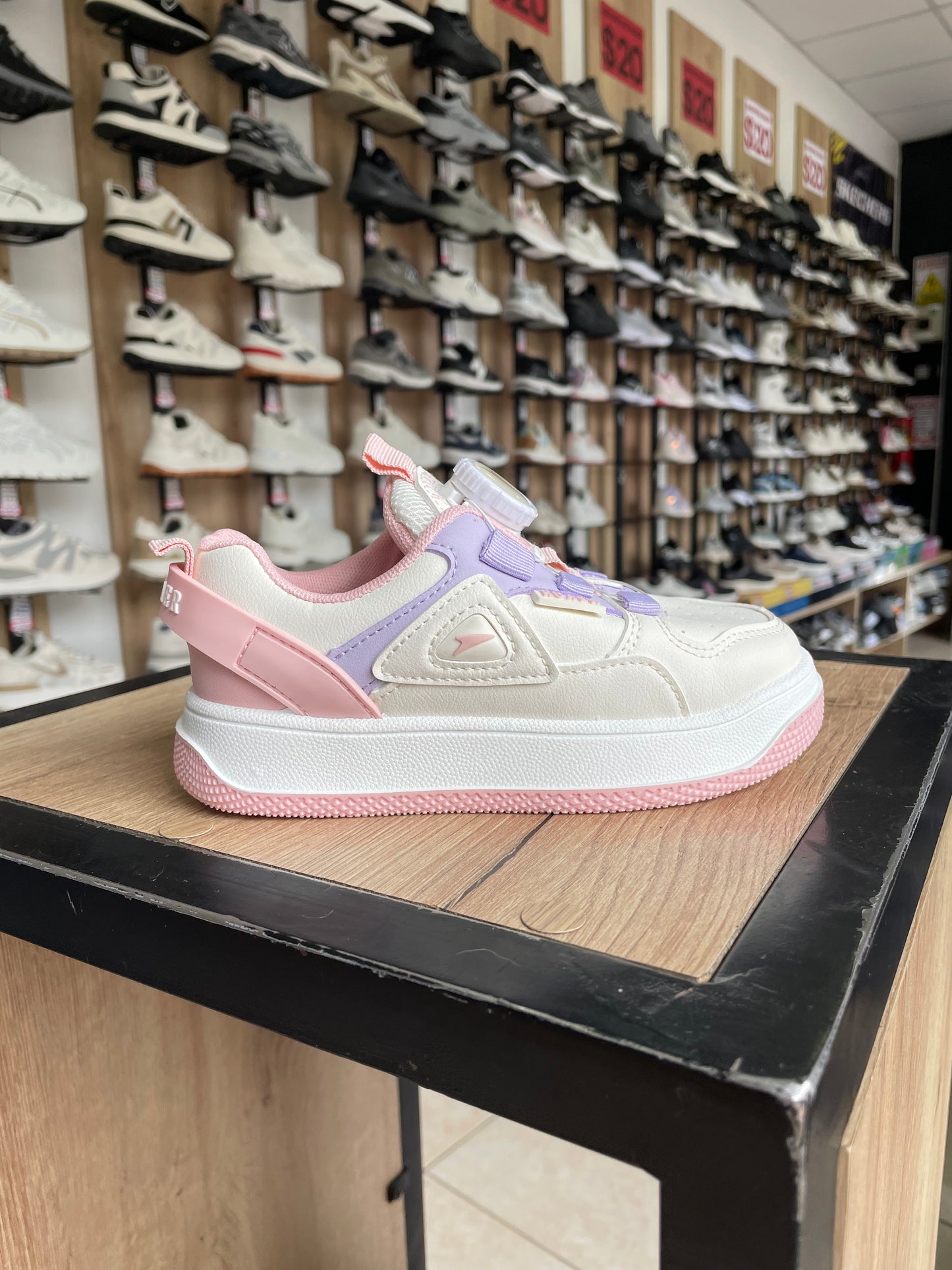 SNEAKER HR ROSA NIÑOS