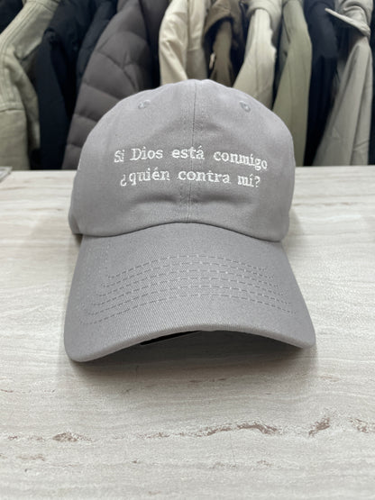 GORRA “SI DIOS ESTÁ CONMIGO”