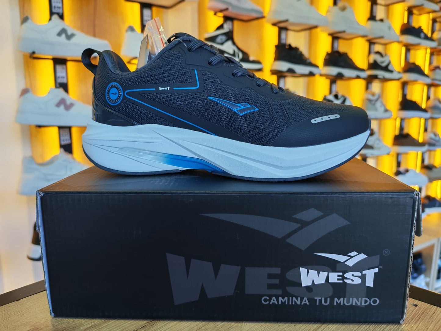 DEPORTIVO WEST JXM PLOMO/AZUL