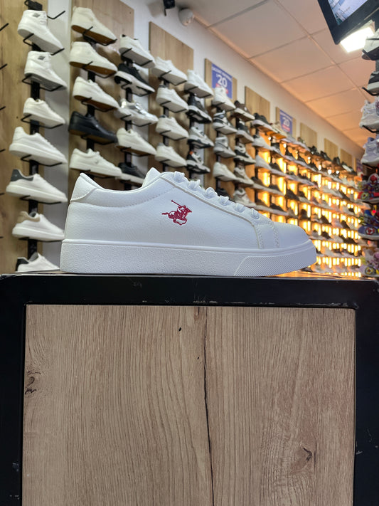SNEAKER PUO1M14 BLANCO/VINO