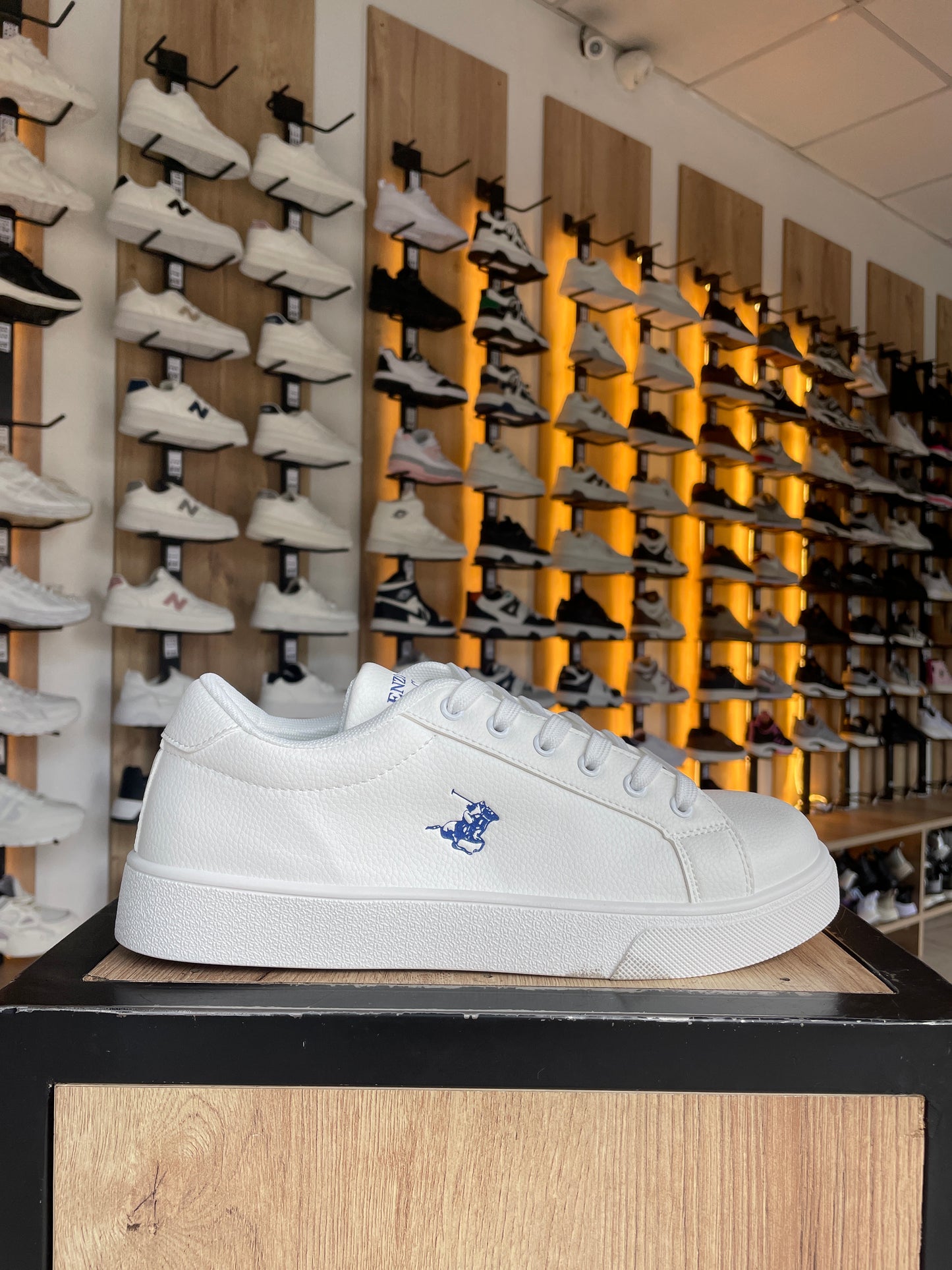 SNEAKER PUO1M19 BLANCO/AZUL