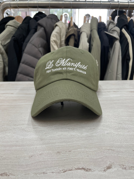 GORRA “LO MANIFESTÉ PERO TAMBIÉN ME PUSE A TRABAJAR”
