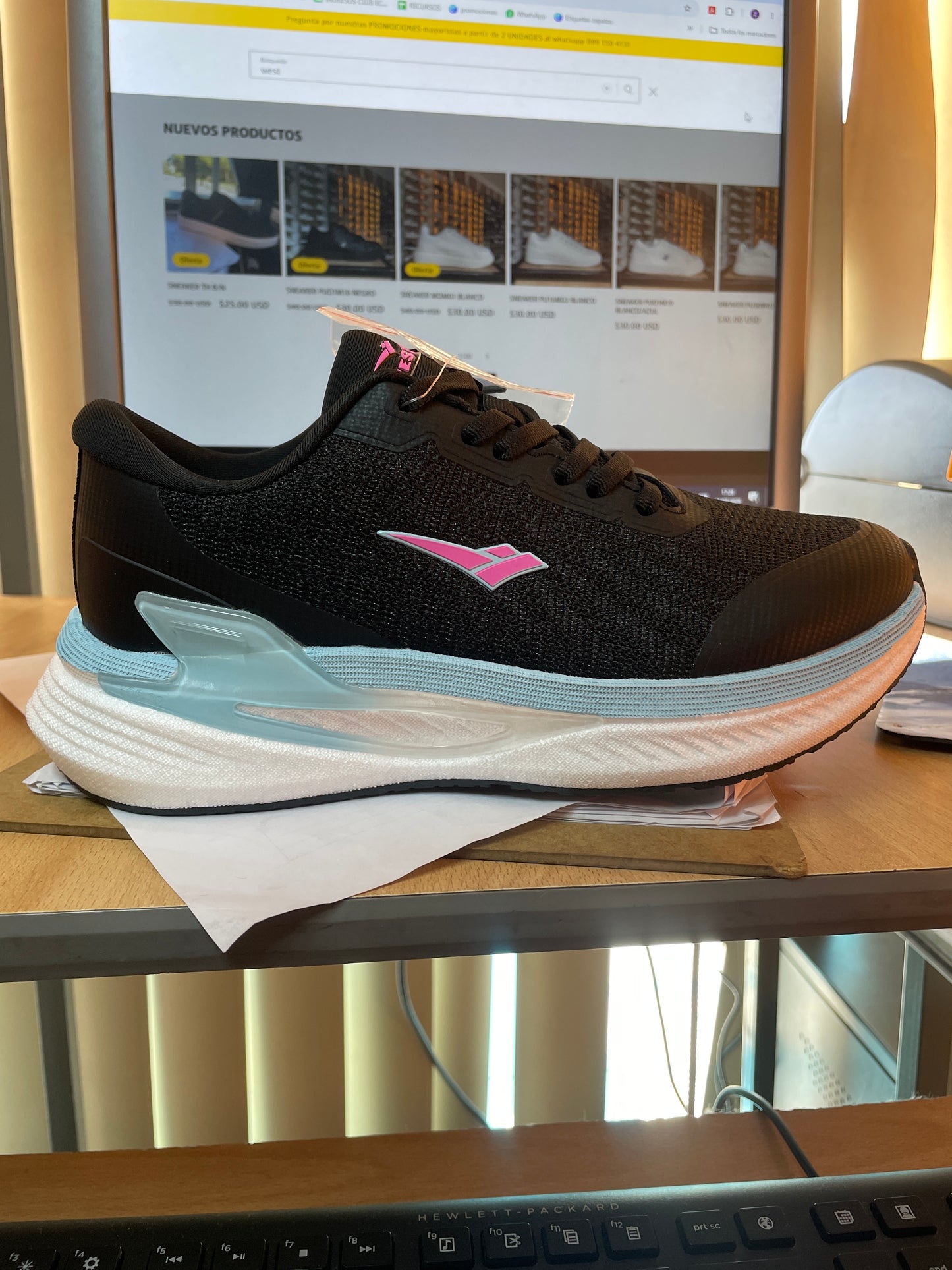 DEPORTIVO WEST JXW NEGRO/CELESTE