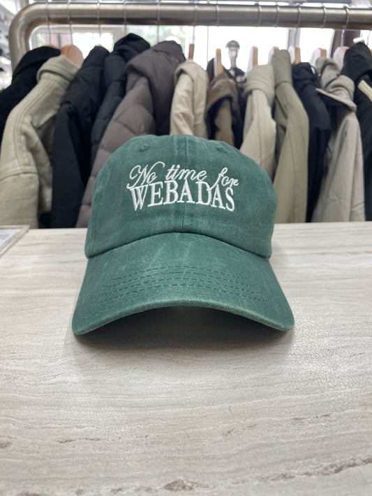 GORRA “NO TIME FOR WEBADAS”