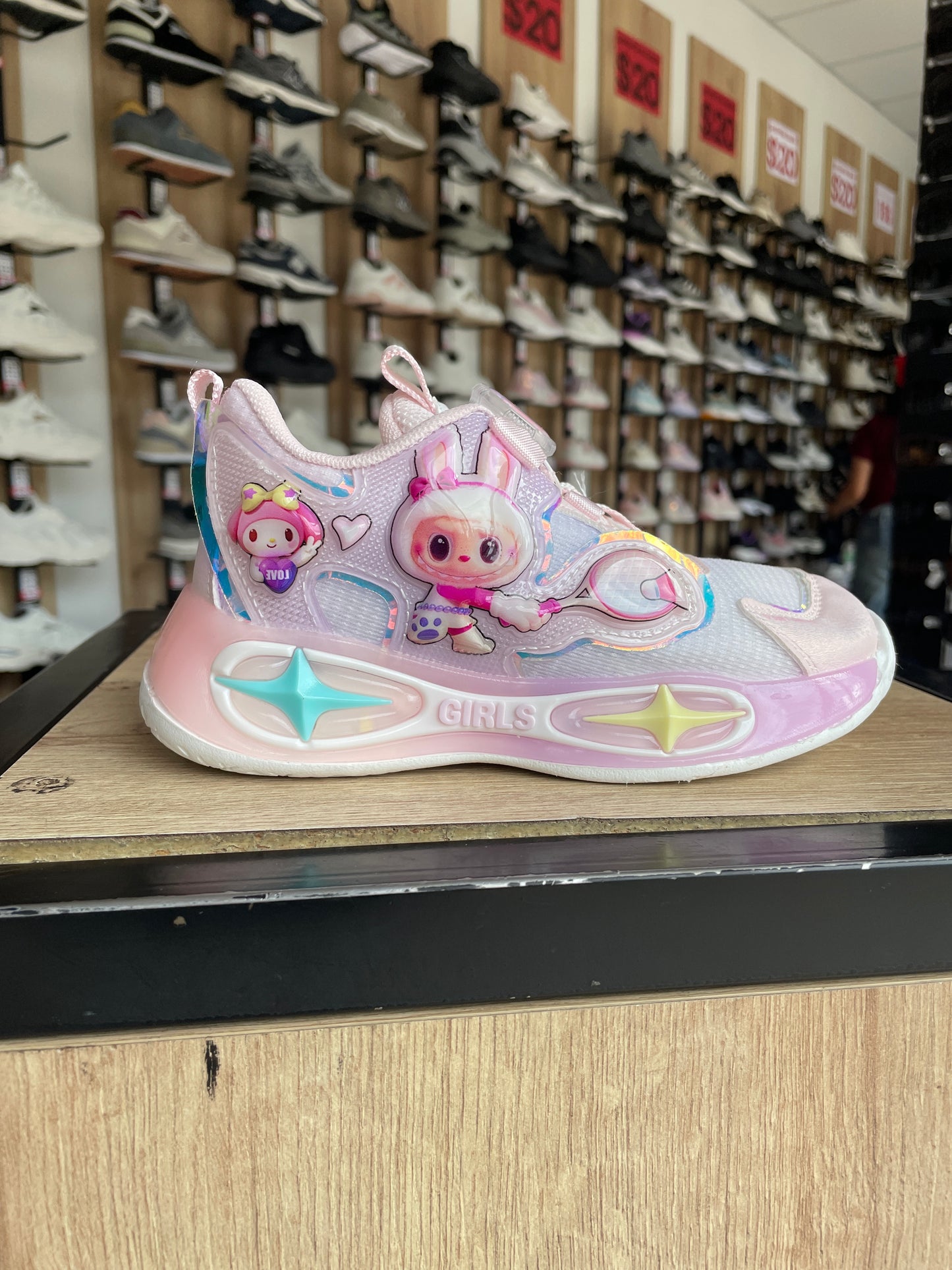 ZAPATILLA LB ROSA NIÑOS