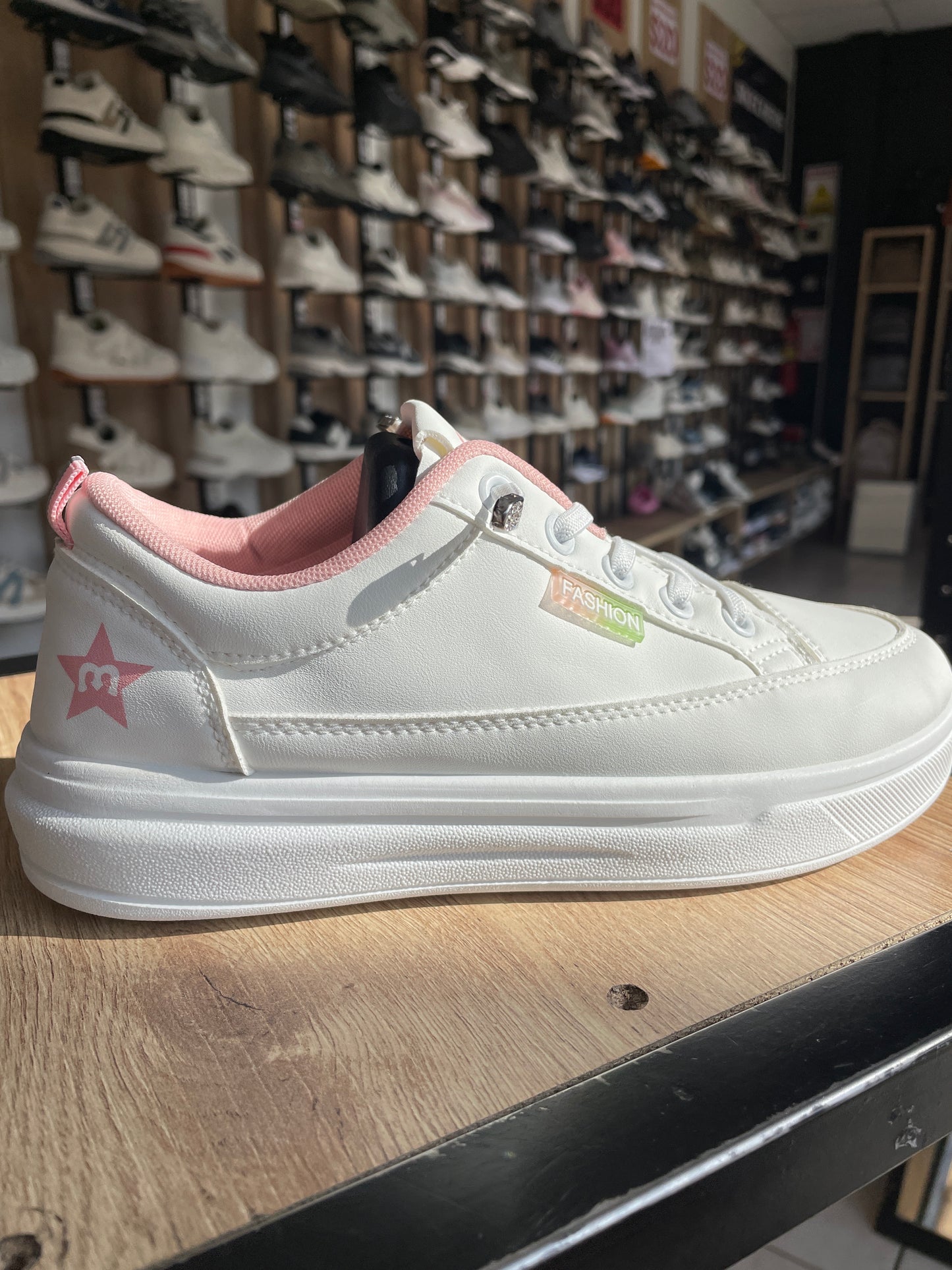 SNEAKER ESTRELLA ROSA