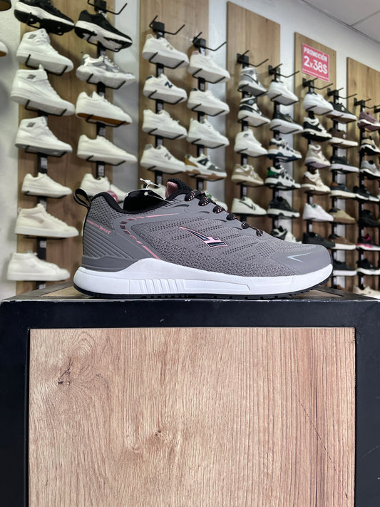 DEPORTIVO WEST JXW88 GRIS/ROSADO
