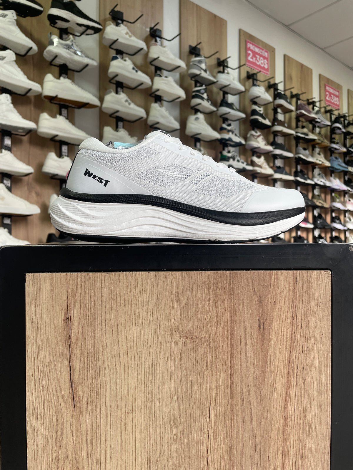 DEPORTIVO WEST JX25M3 BLANCO/NEGRO