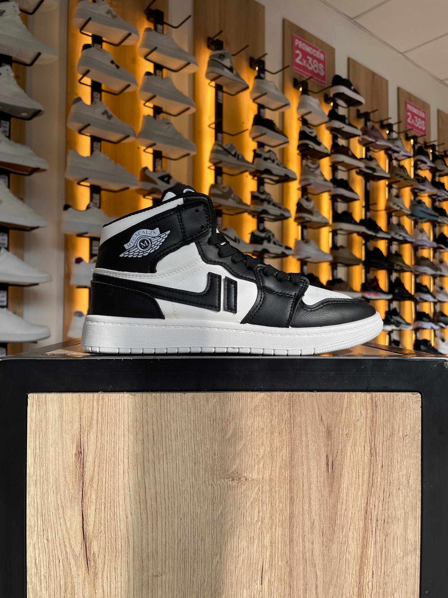 SNEAKER LM B/N