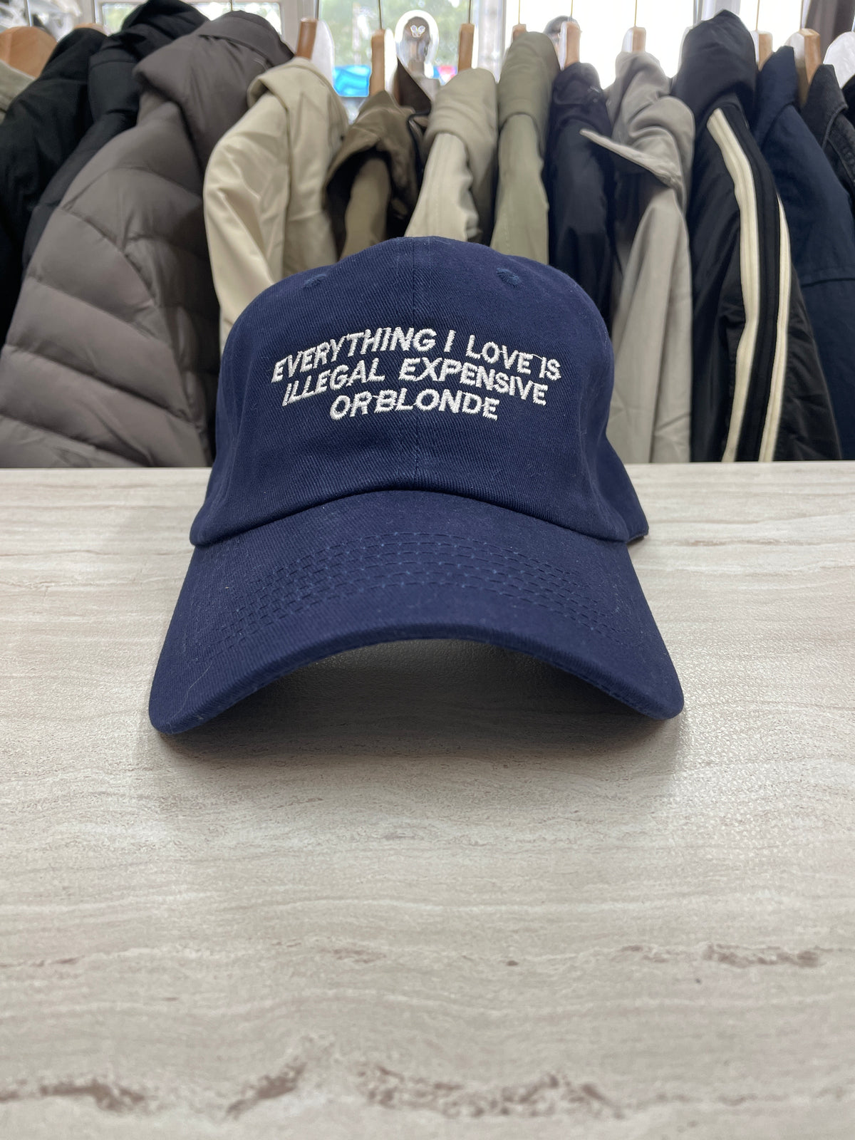 GORRA “EVERYTHING I LOVE IS ILLEGAL”