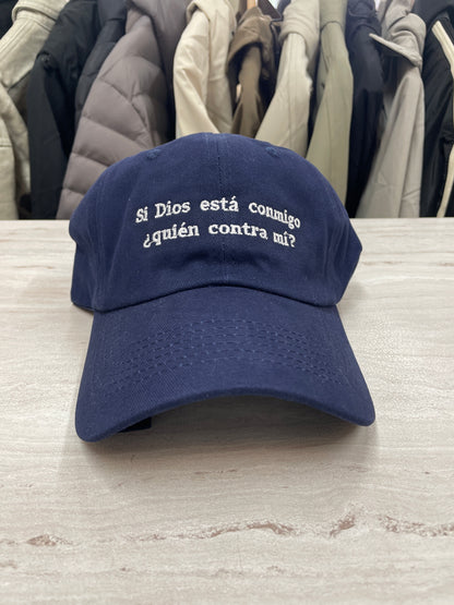GORRA “SI DIOS ESTÁ CONMIGO”
