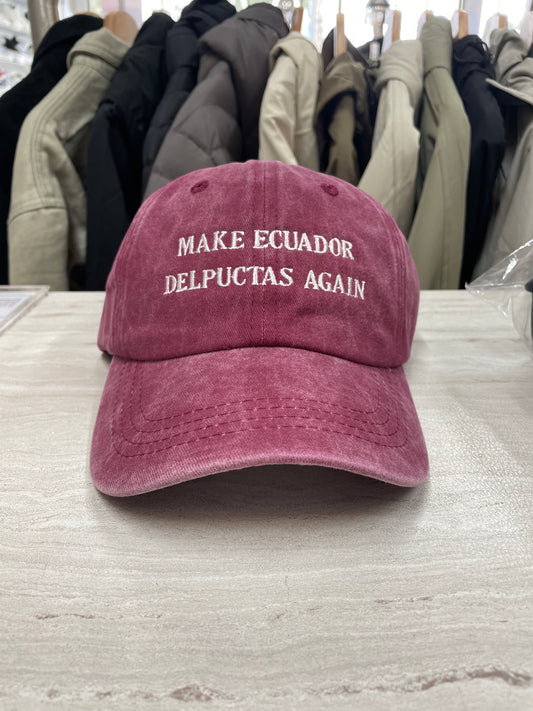 GORRA “MAKE ECUADOR DEL PUCTAS AGAIN”