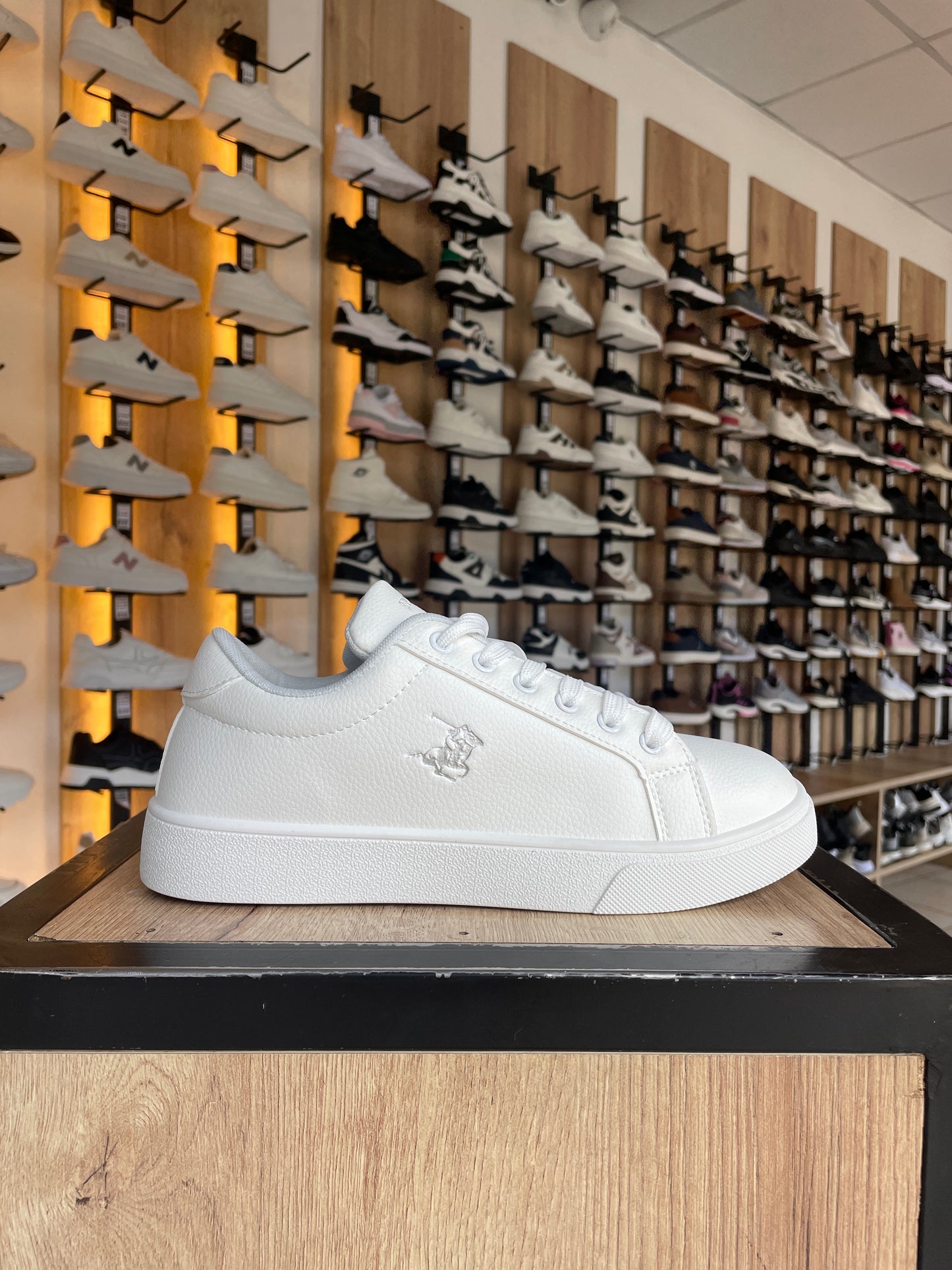 SNEAKER PUO1M17 BLANCO PLATA