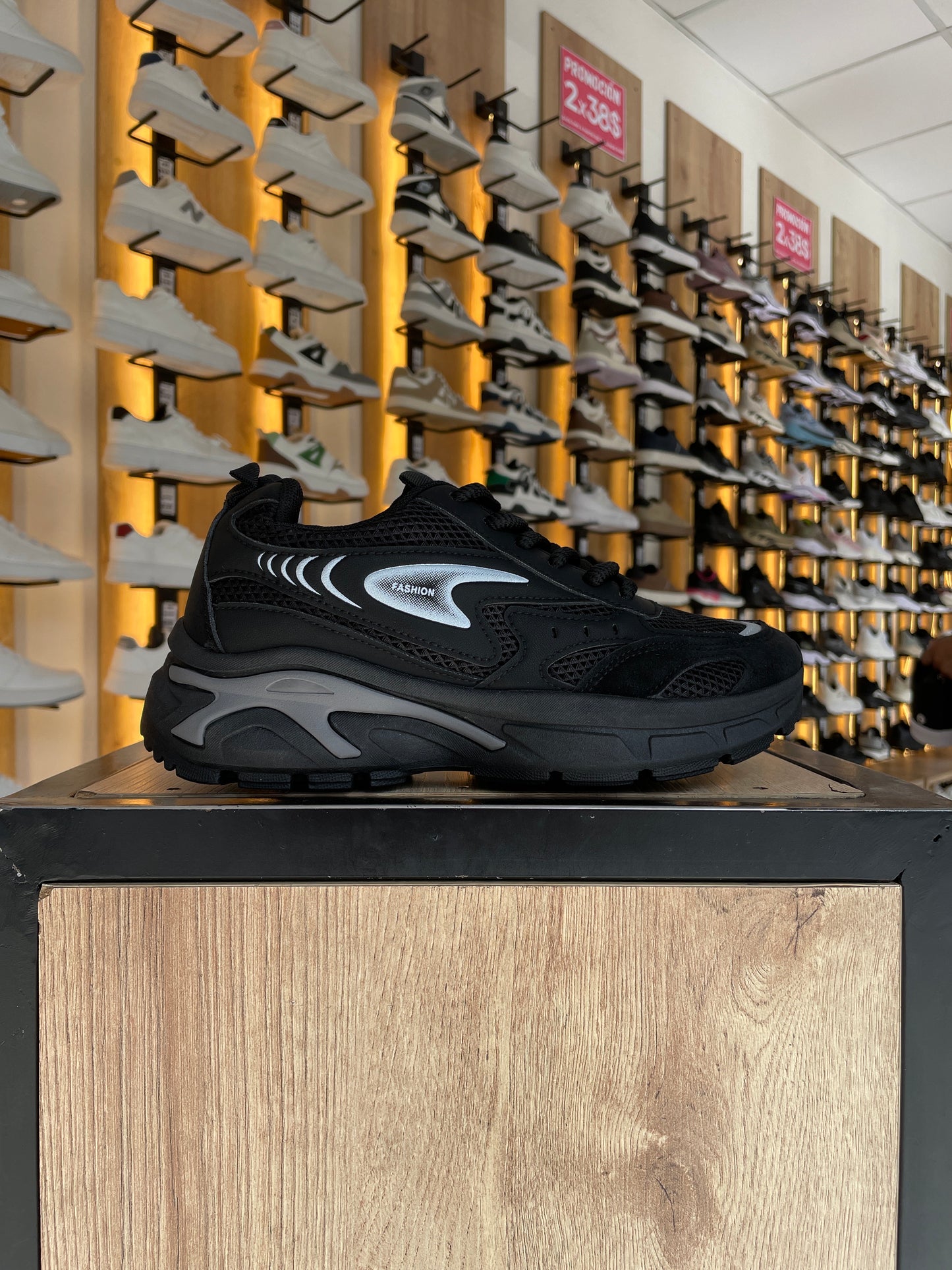 ZAPATILLA MN NEGRO