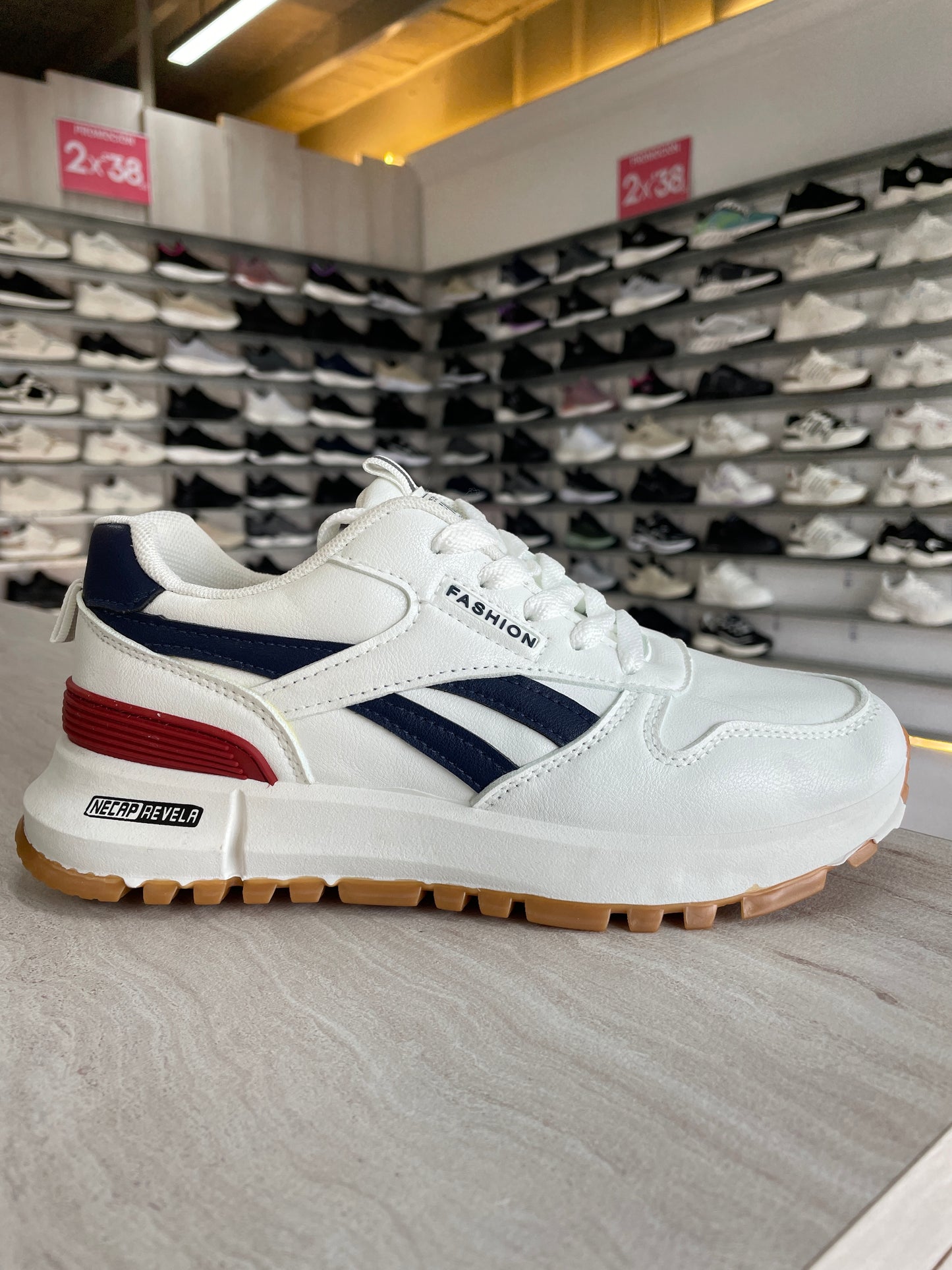 ZAPATILLA NT BLANCO/ROJO
