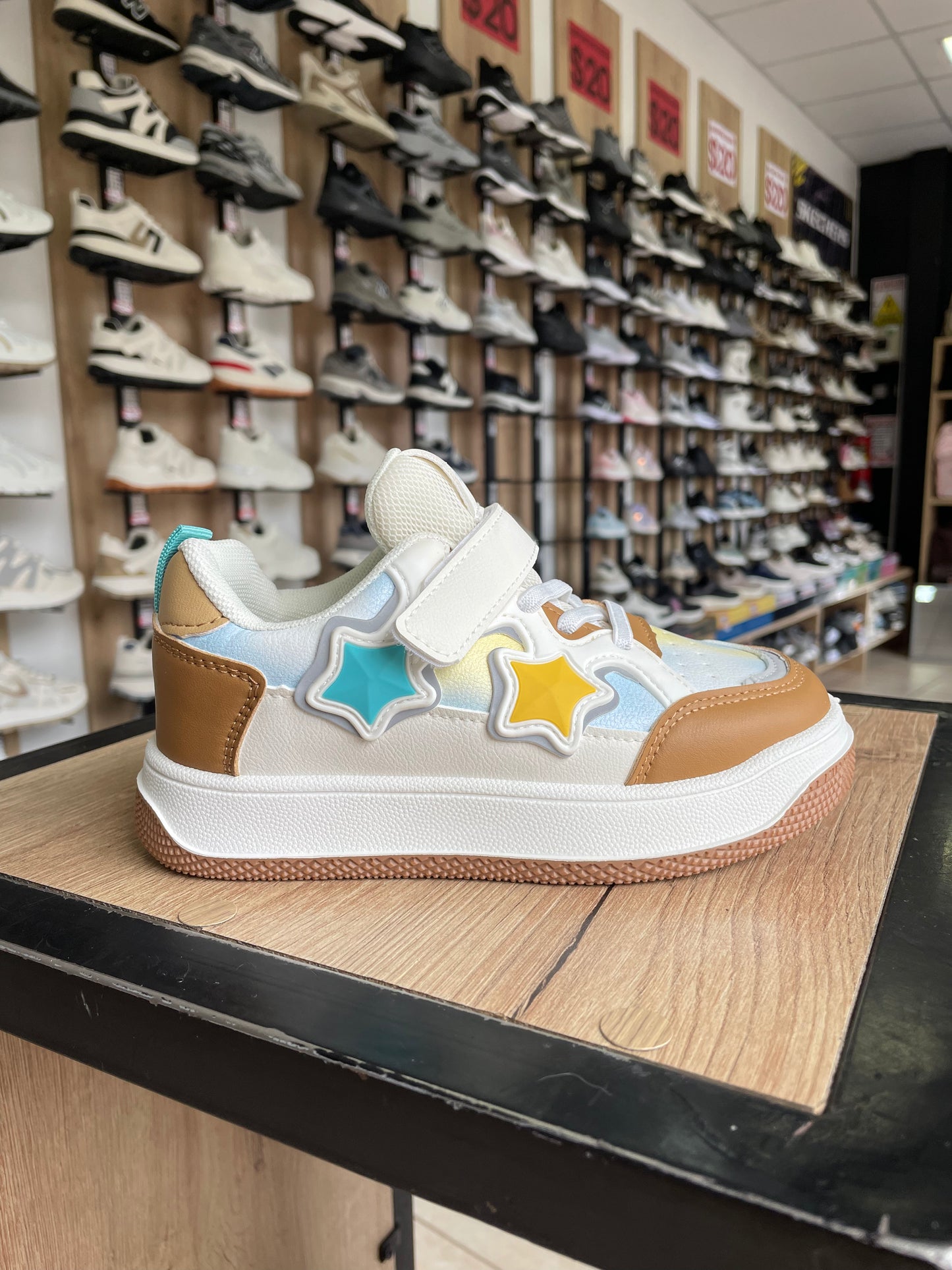 SNEAKER ES CAFÉ NIÑOS