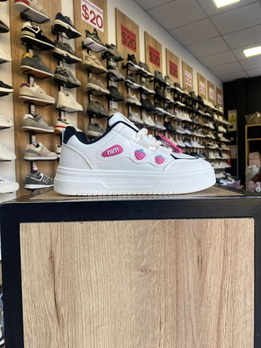 SNEAKER MN BLANCO/ROSA
