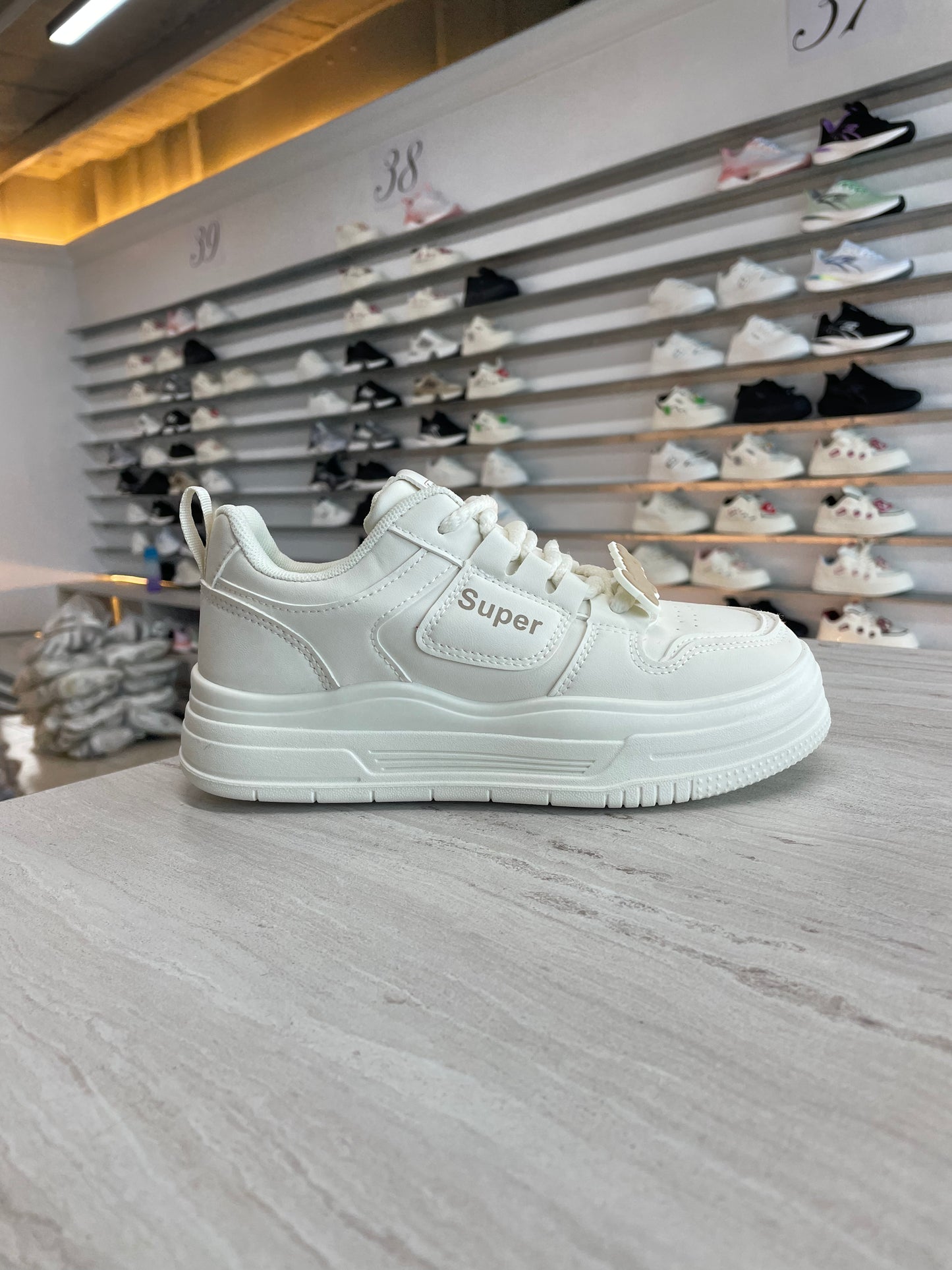 SNEAKER US BEIGE