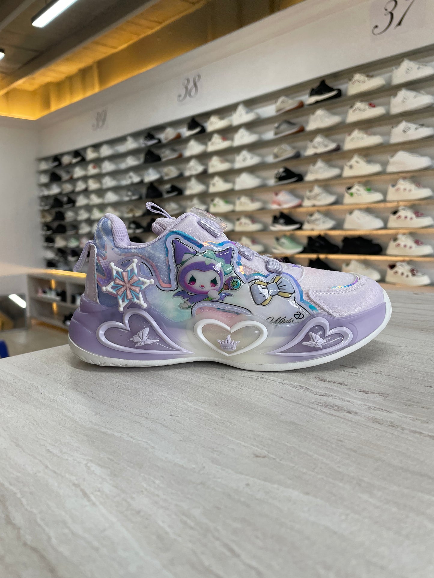 ZAPATILLA KM MORADO NIÑOS