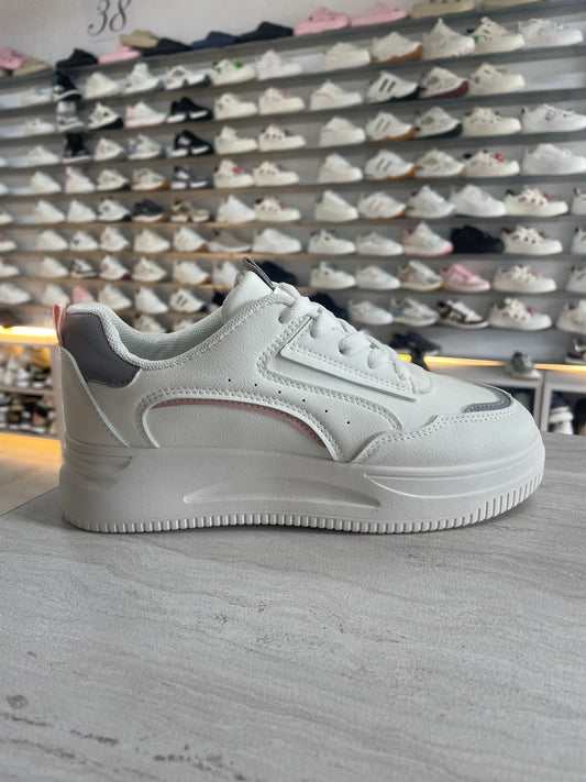 SNEAKER CL BLANCO/GRIS