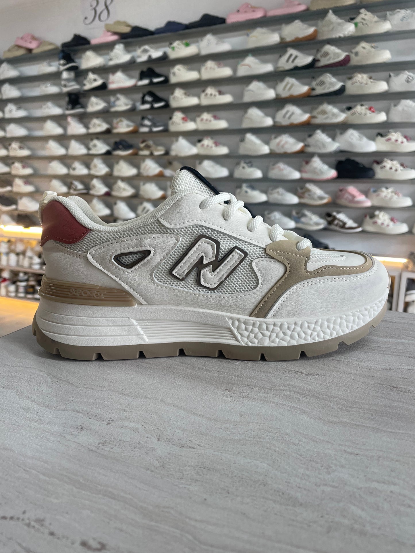 ZAPATILLA NCC BEIGE