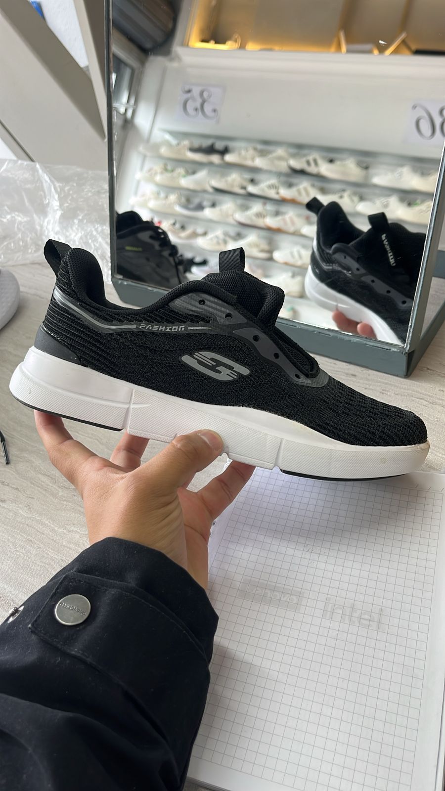 DEPORTIVO ZKB21 NEGRO