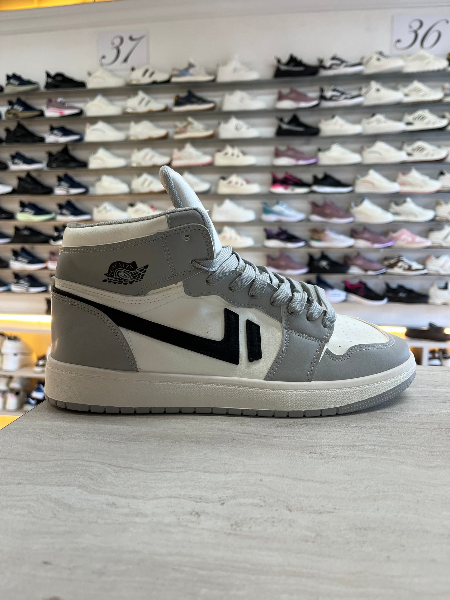 SNEAKER LMM GRIS