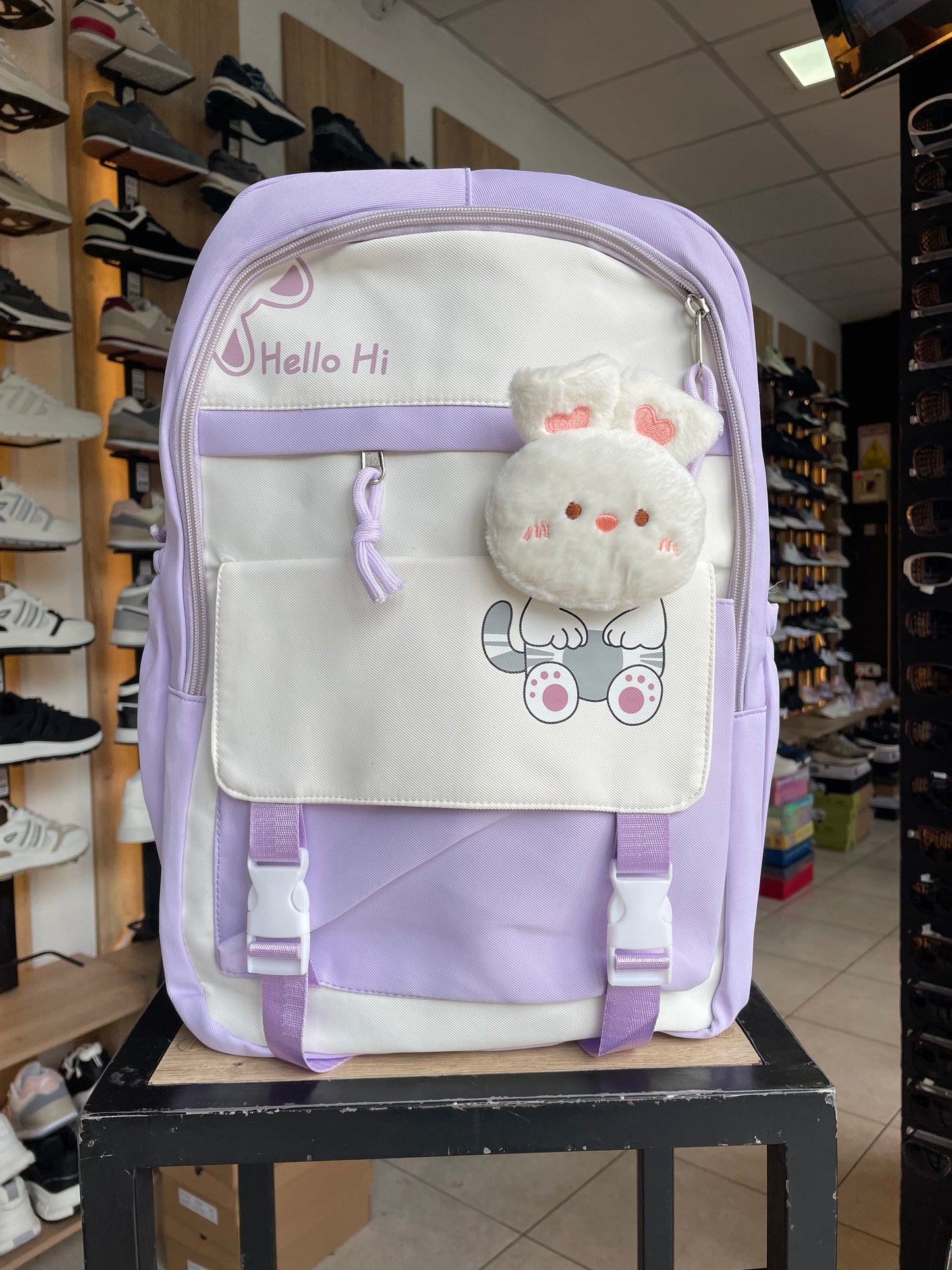 MOCHILA CJ LILA