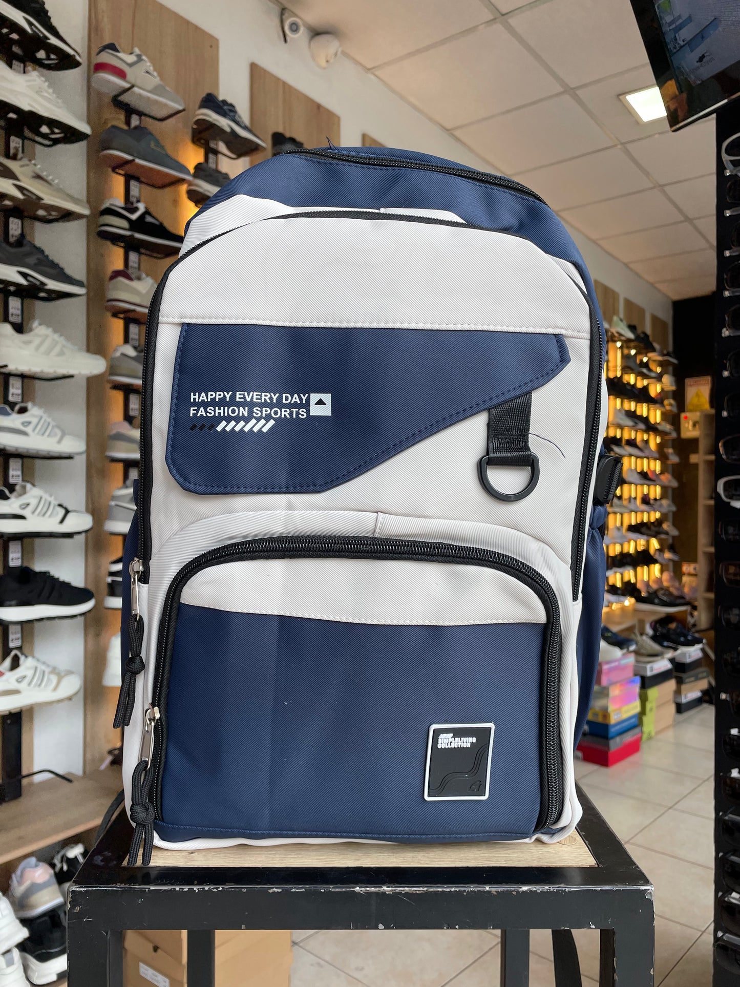 MOCHILA BI AZUL