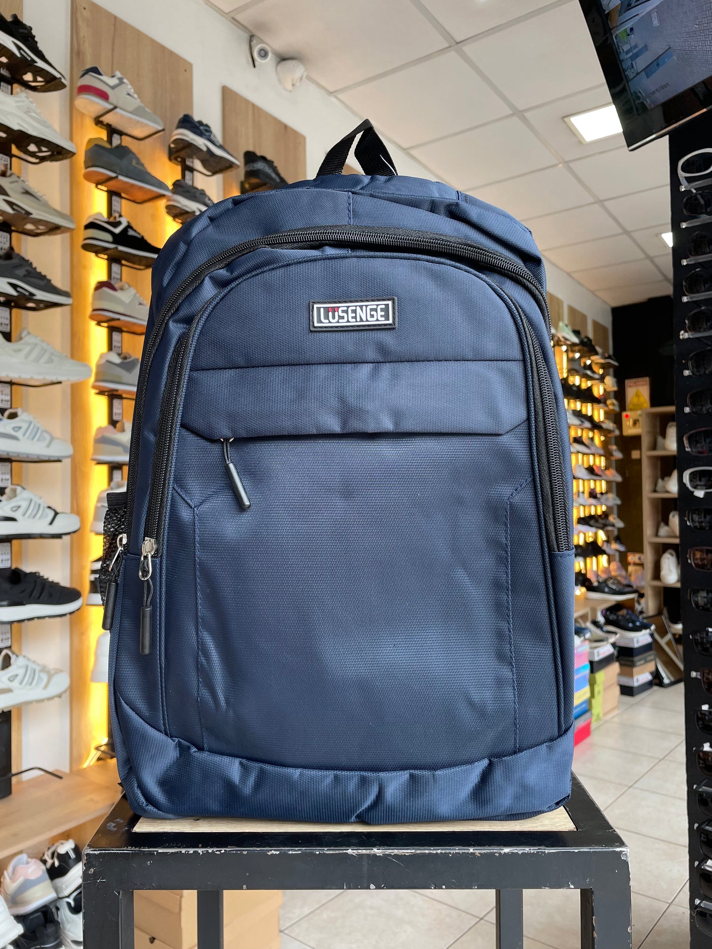 MOCHILA GE AZUL