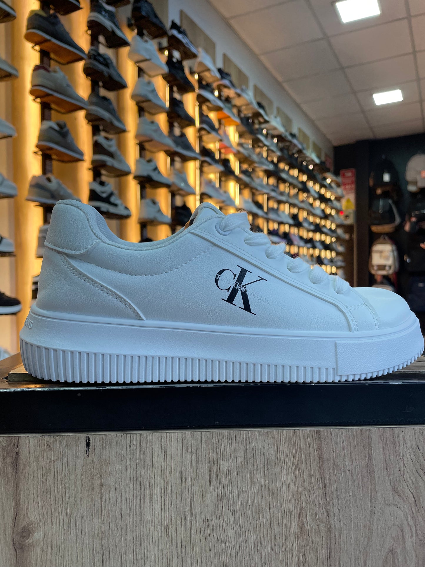 SNEAKER CK BLANCO