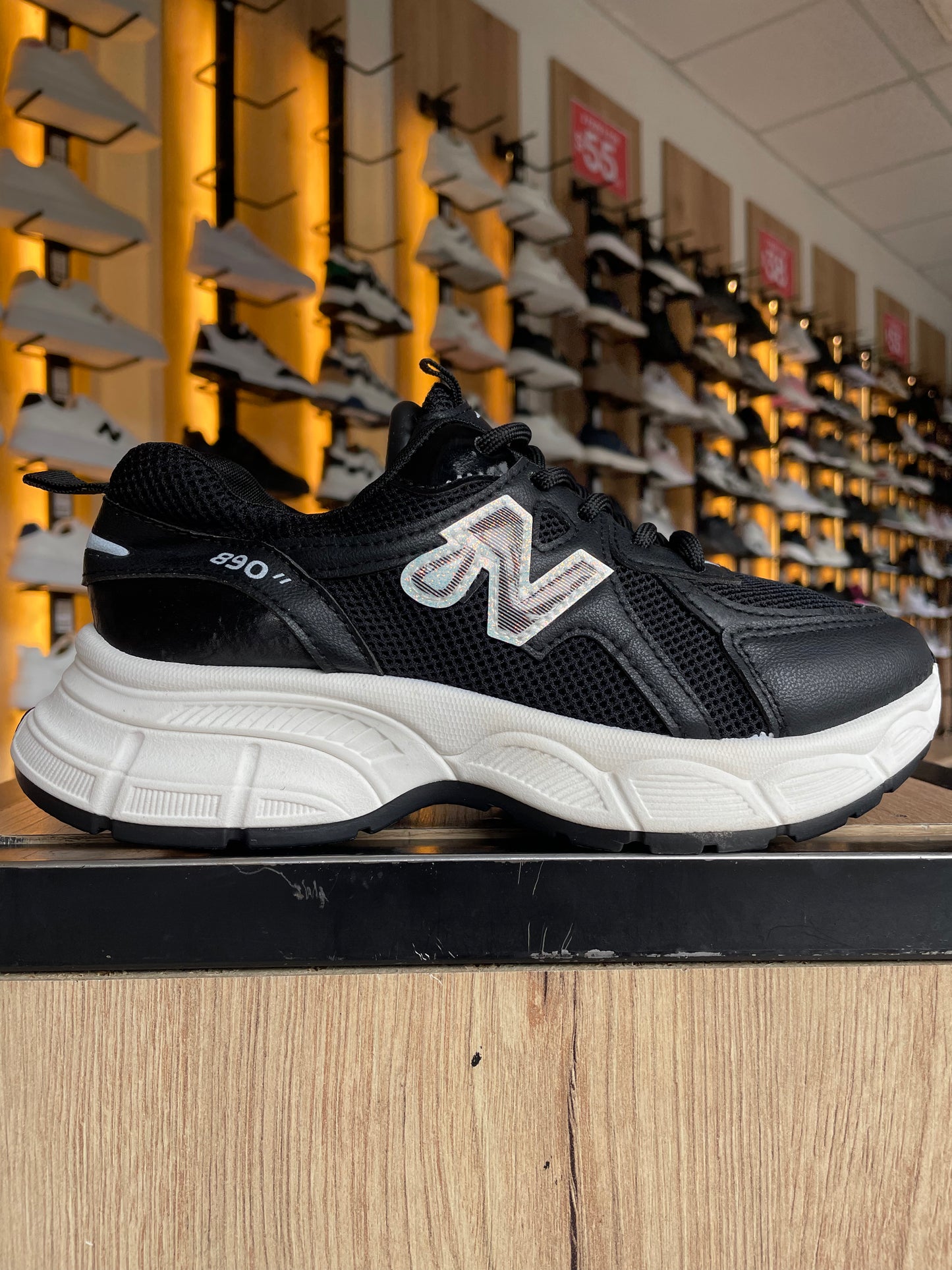 ZAPATILLA HE NEGRO