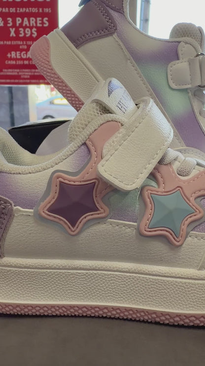 SNEAKER ES LILA NIÑOS
