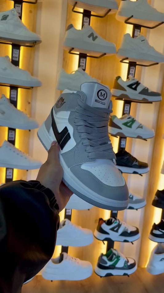 SNEAKER LM GRIS/NEGRO