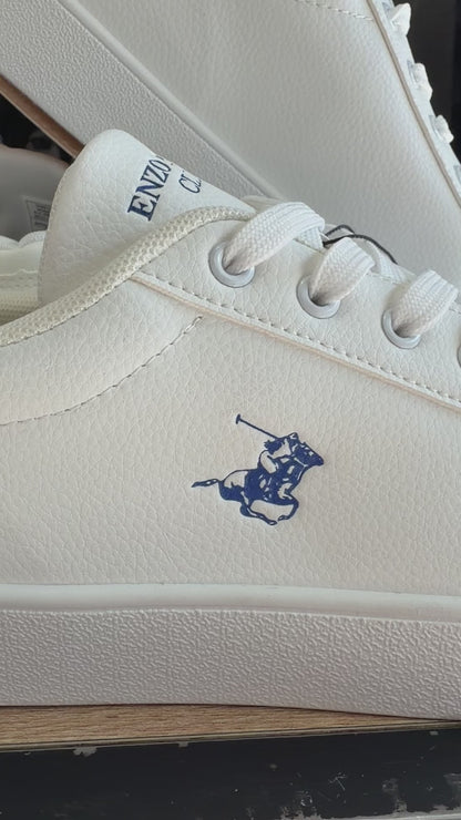 SNEAKER PUO1M19 BLANCO/AZUL
