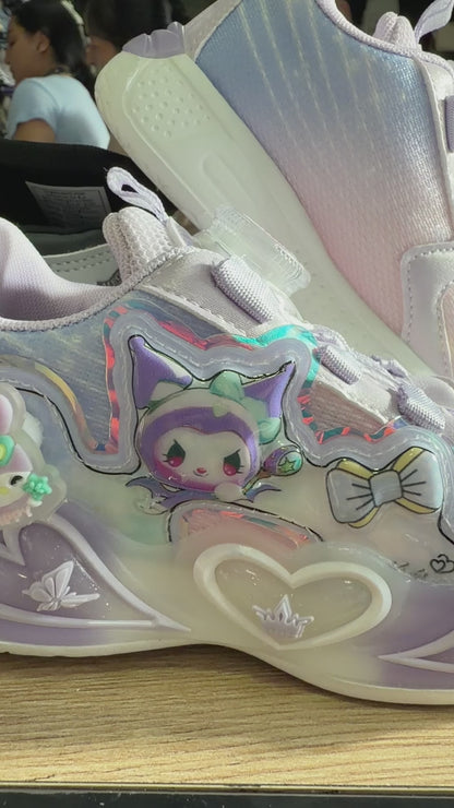 ZAPATILLA KM MORADO NIÑOS